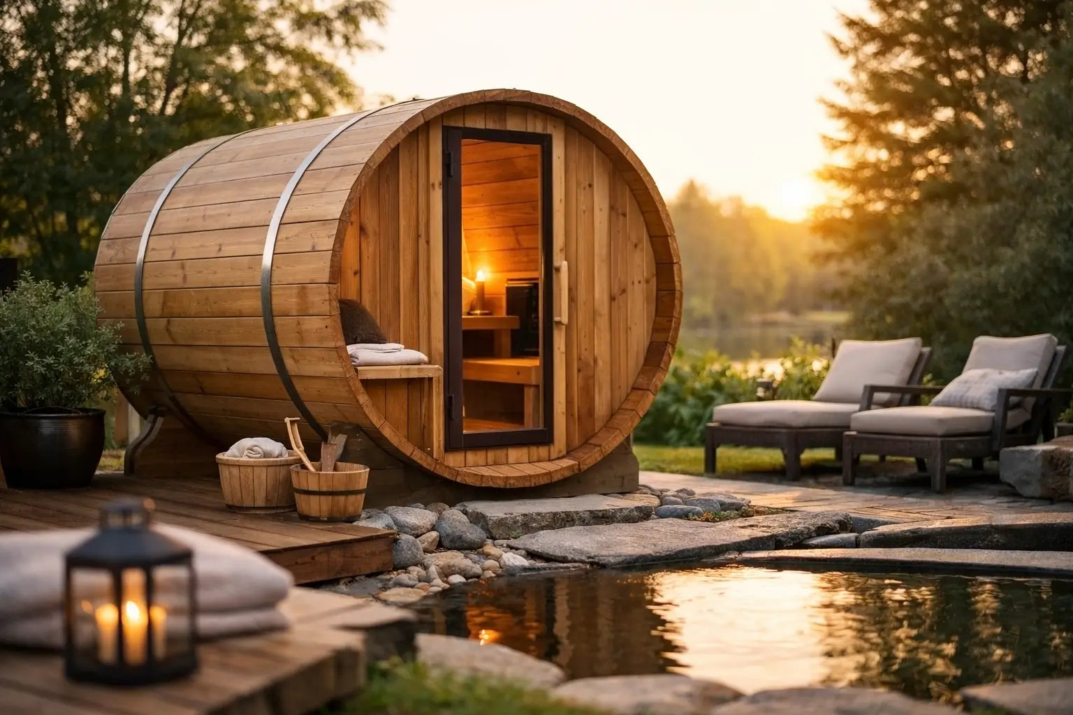 9 Barrel Sauna Benefits for Home Wellness