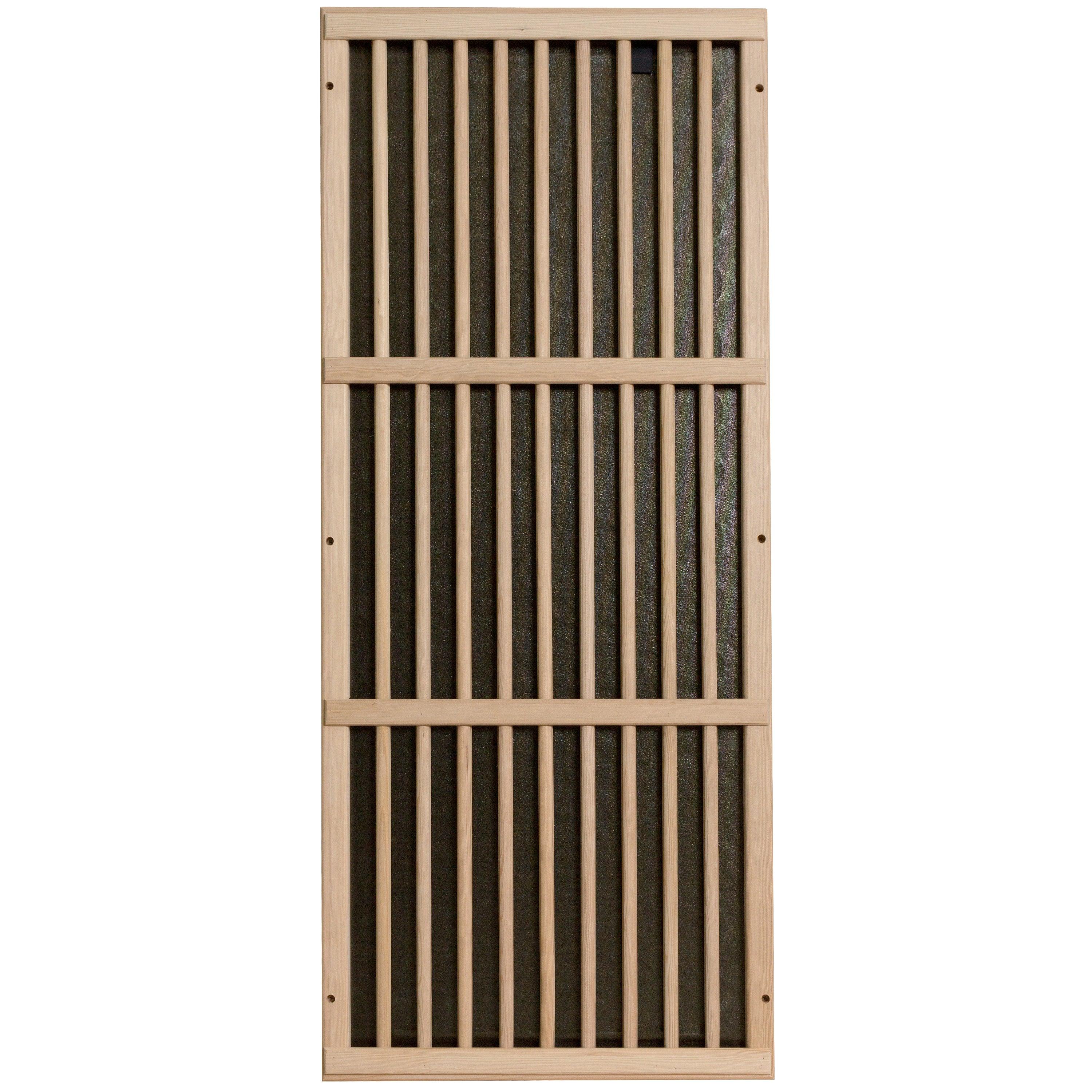 WellNest 2-Person Carbon Infrared Sauna - Canadian Hemlock (by Durasage)