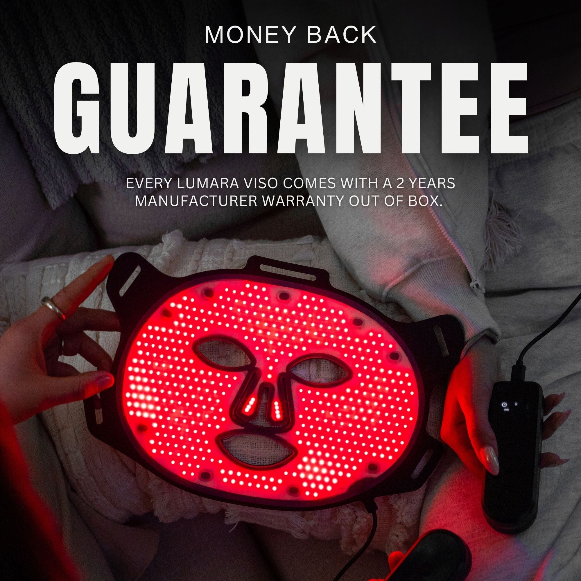 WellNest VISO™ Micro-LED Red Light Therapy Mask (FDA Certified)