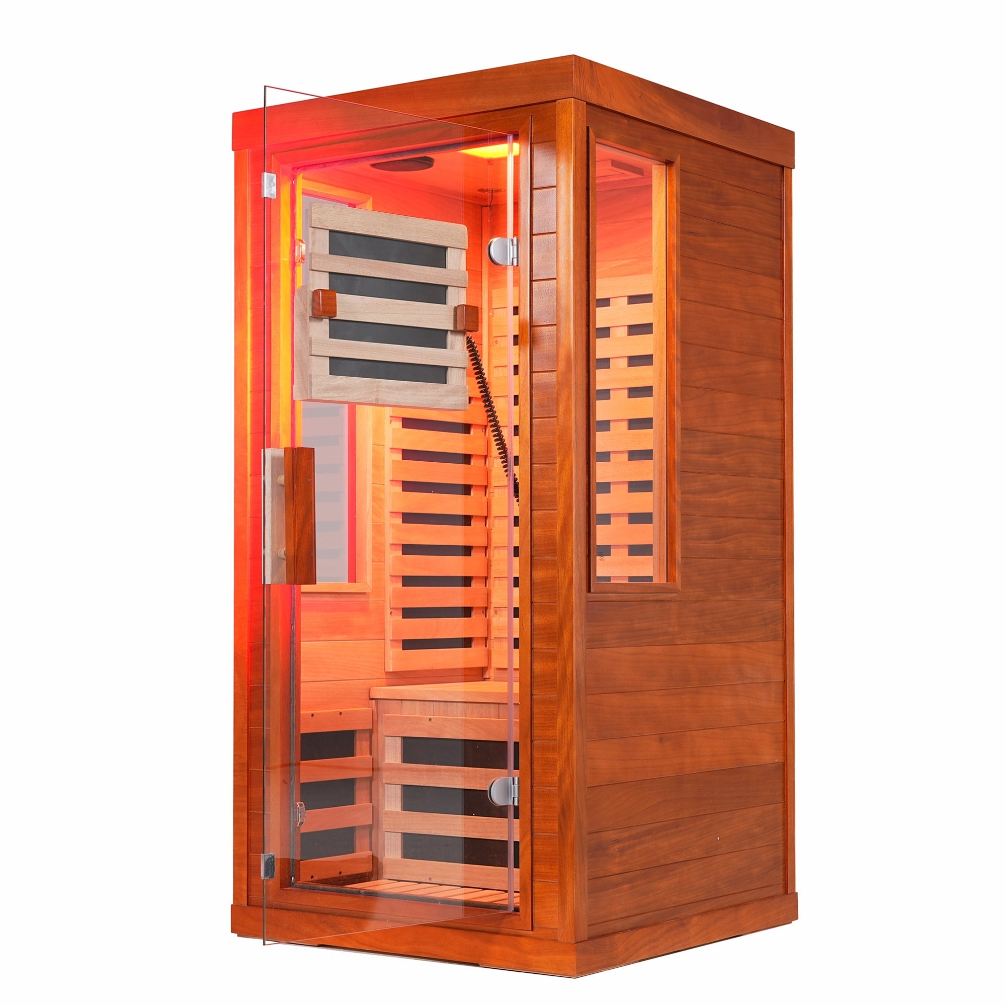 WellNest 1-Person Full Spectrum Infrared Sauna – Compact Series