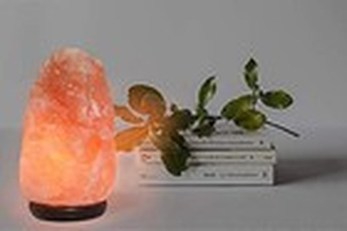 7" Himalayan Salt Lamp with Dimmer Cord - Natural Crystal Rock Night Light