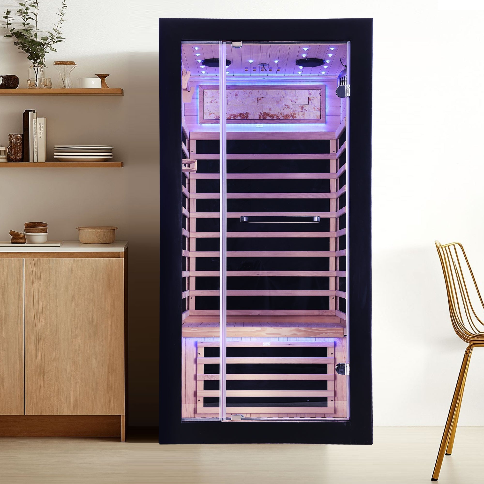 WellNest 1-Person Full Spectrum Infrared Sauna – Compact Series