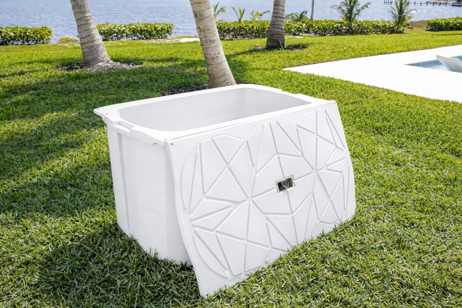 Frozin Cold Plunge - White Granite