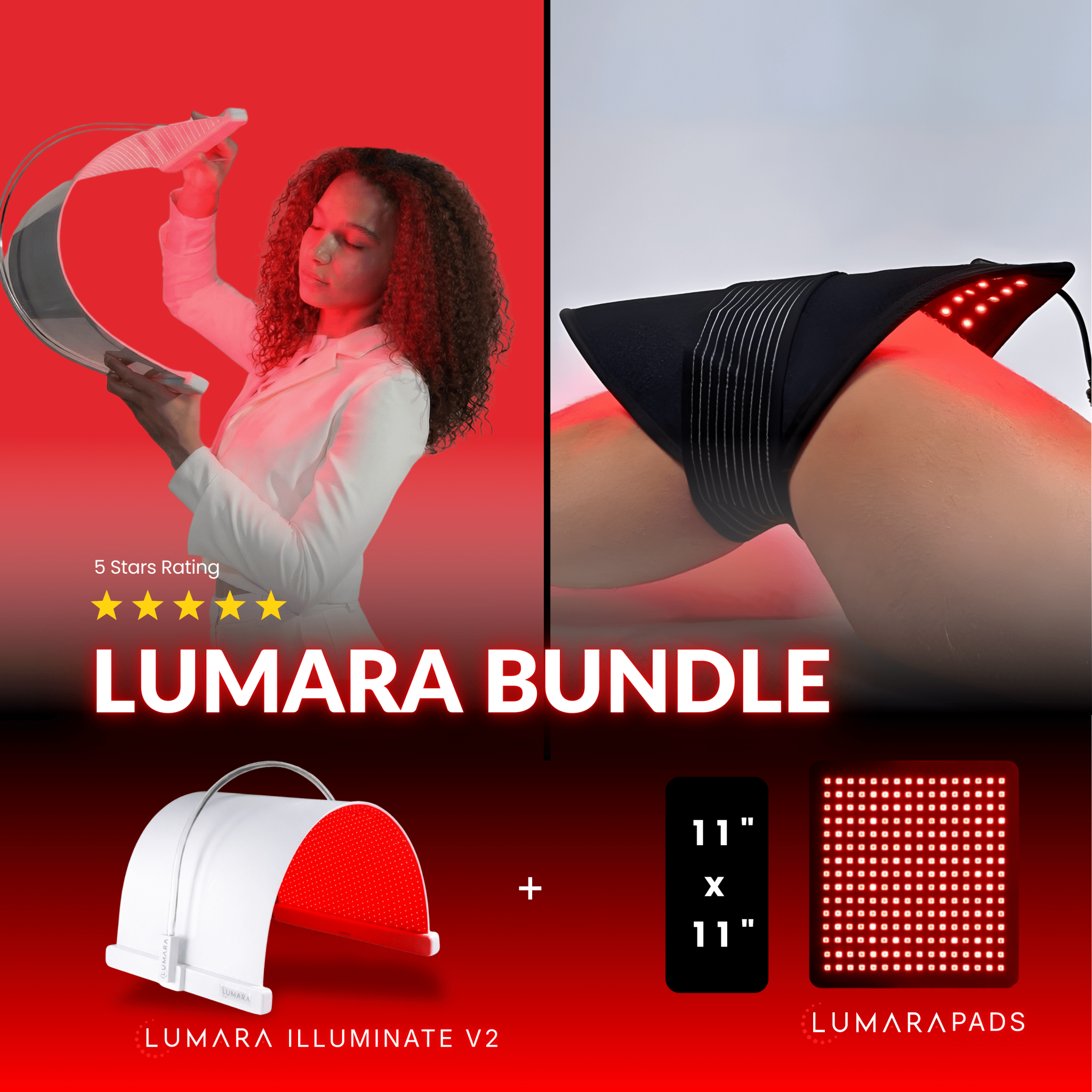 Lumara™ Illuminate V2 Full-Body Red Light Therapy Panel