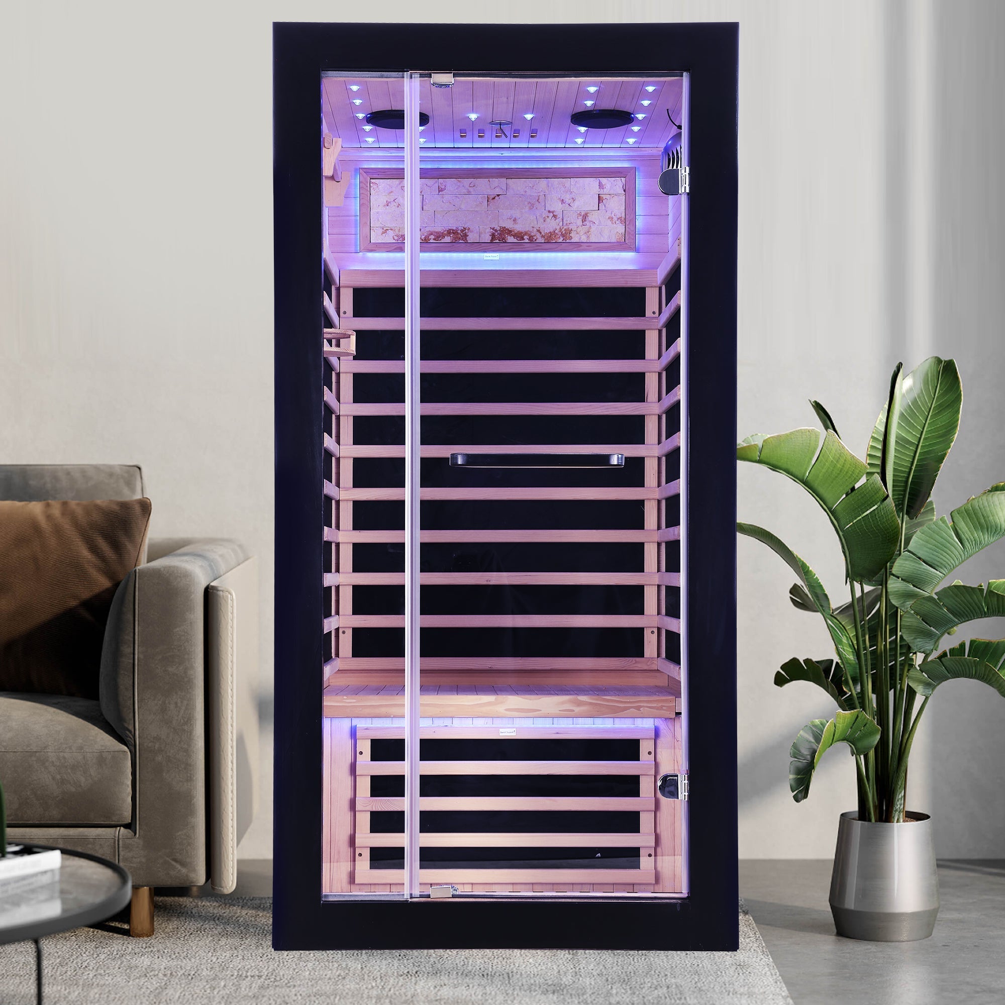 WellNest 1-Person Full Spectrum Infrared Sauna – Compact Series