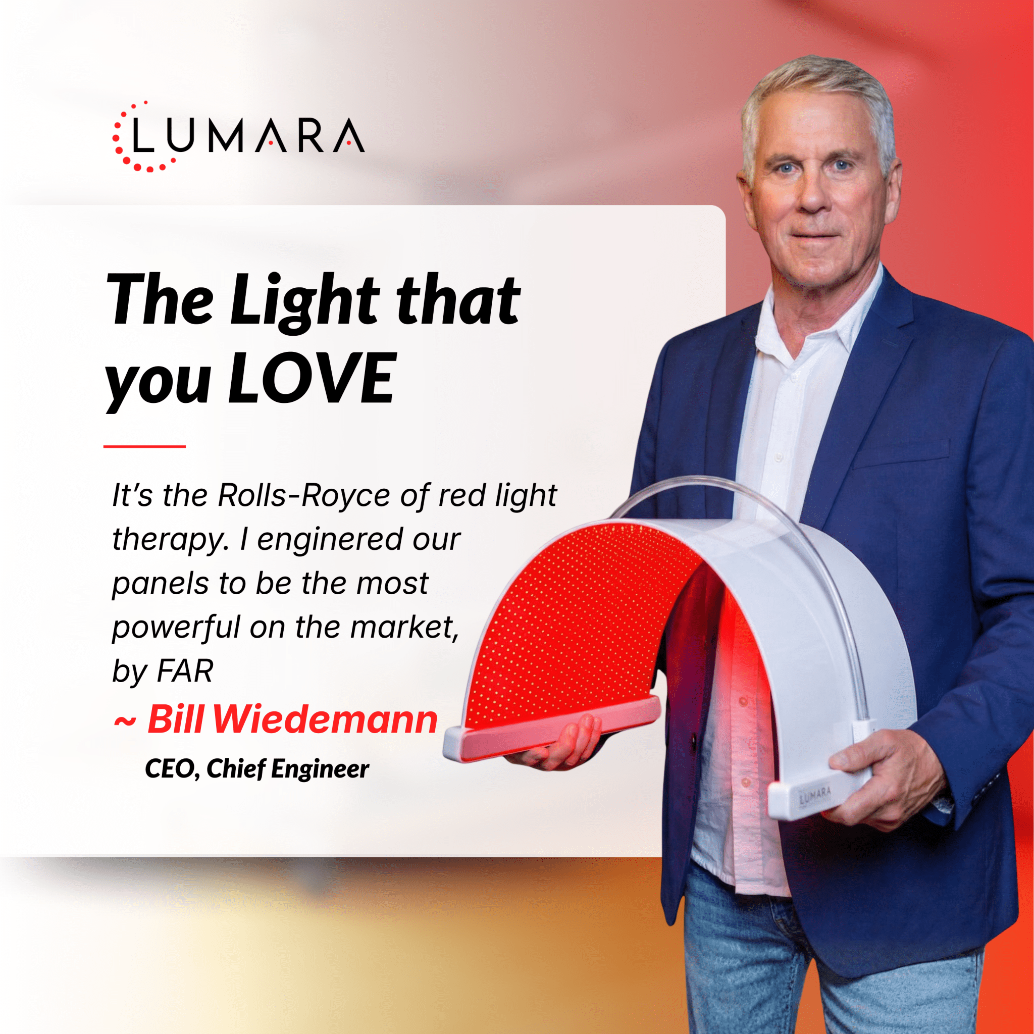 Lumara™ Illuminate V2 Full-Body Red Light Therapy Panel