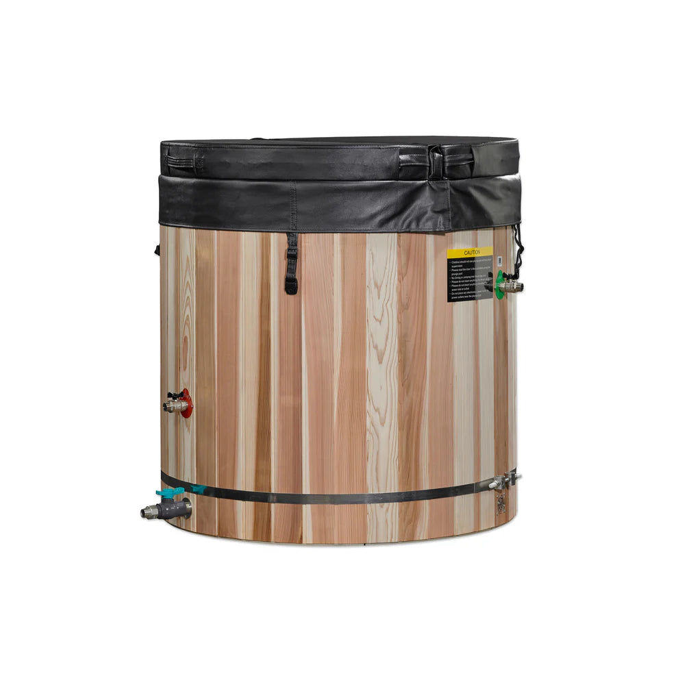 Dynamic Cold Therapy Barrel Tub | 304 Stainless Steel Cold Plunge