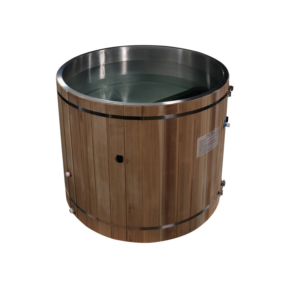 Dynamic Cold Therapy Barrel Tub | 304 Stainless Steel Cold Plunge
