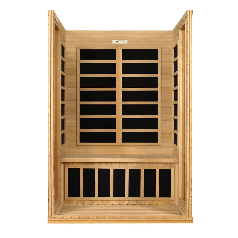 Dynamic "Versailles" 2 Person Low EMF Far IR Sauna (DYN-6202-03)