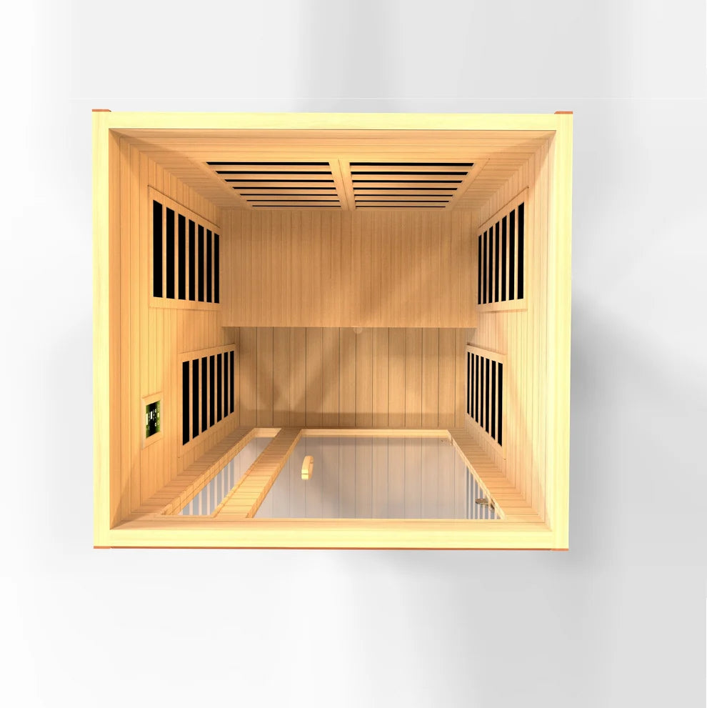 Dynamic "Cordoba" 2 Person Low EMF - FAR Infrared Sauna (DYN-6203-01)