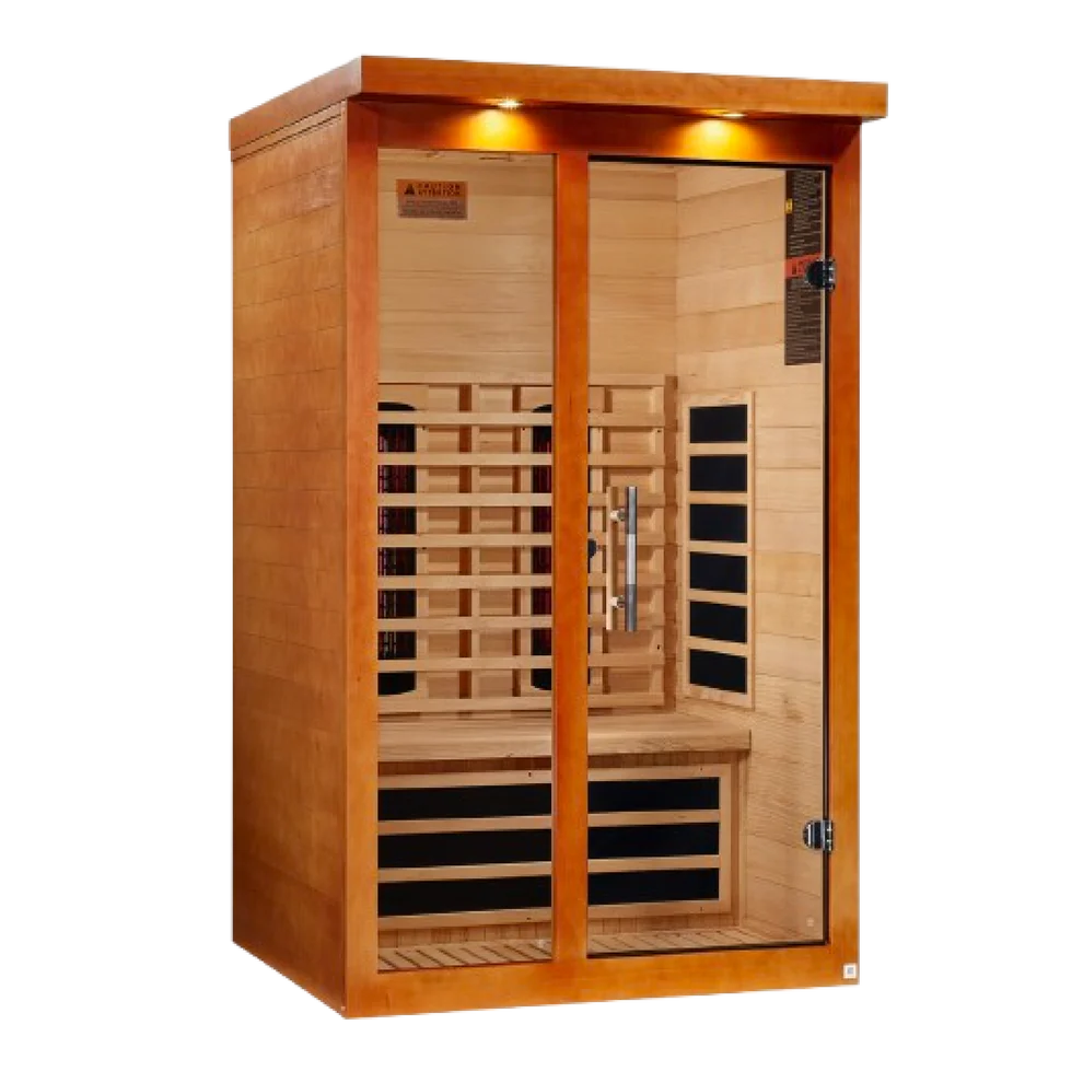 Dynamic "Llumeneres" 2 Person Full Spectrum Nero Zero EMF FAR IR Sauna (DYN-6215-03 FS)