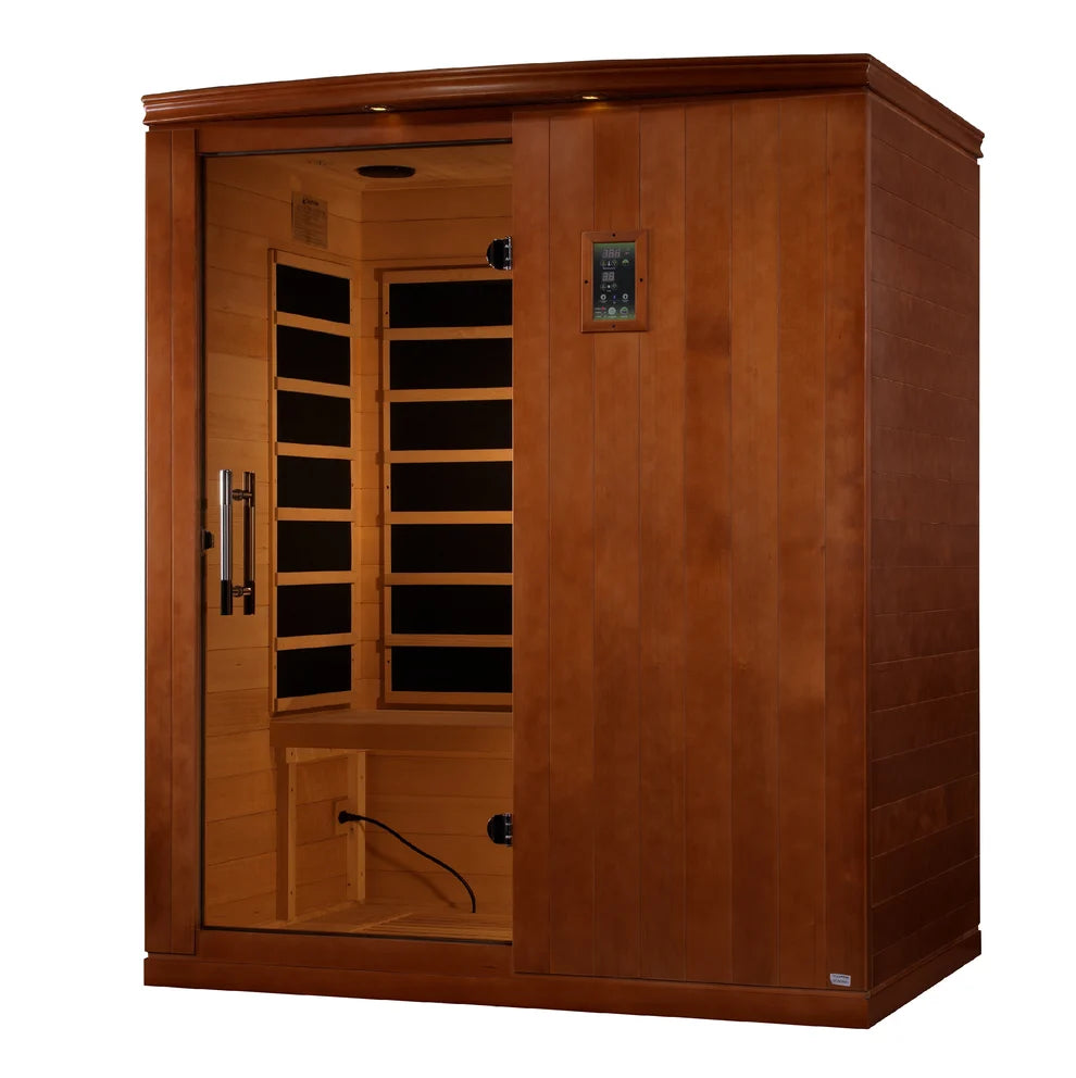 Dynamic "Madrid Limited Elite" 3 Person Ultra Low EMF FAR IR Sauna (DYN-6310-04 Elite)
