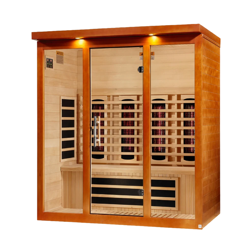 Dynamic Vila Grande 4 Person Full Spectrum Nero Zero EMF FAR IR Sauna (DYN-6415-03 FS)
