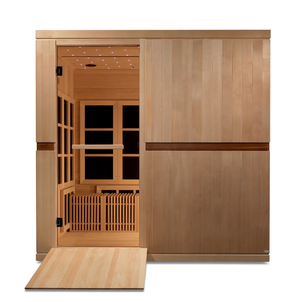 Golden Designs Catalonia Elite | 8 Person Infrared Sauna