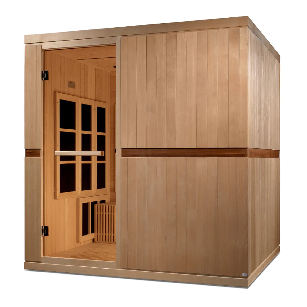 Golden Designs Catalonia Elite | 8 Person Infrared Sauna