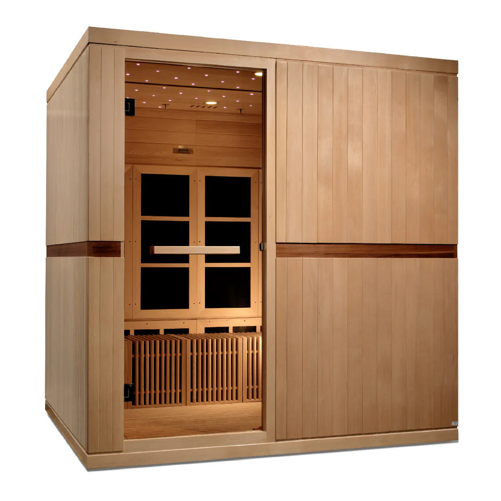 2025 Golden Designs "Catalonia" 8 Person Near Zero EMF FAR IR Sauna (GDI-6880-02 Elite)
