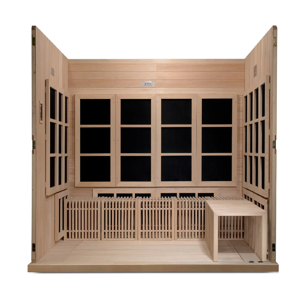 Golden Designs Catalonia Elite | 8 Person Infrared Sauna