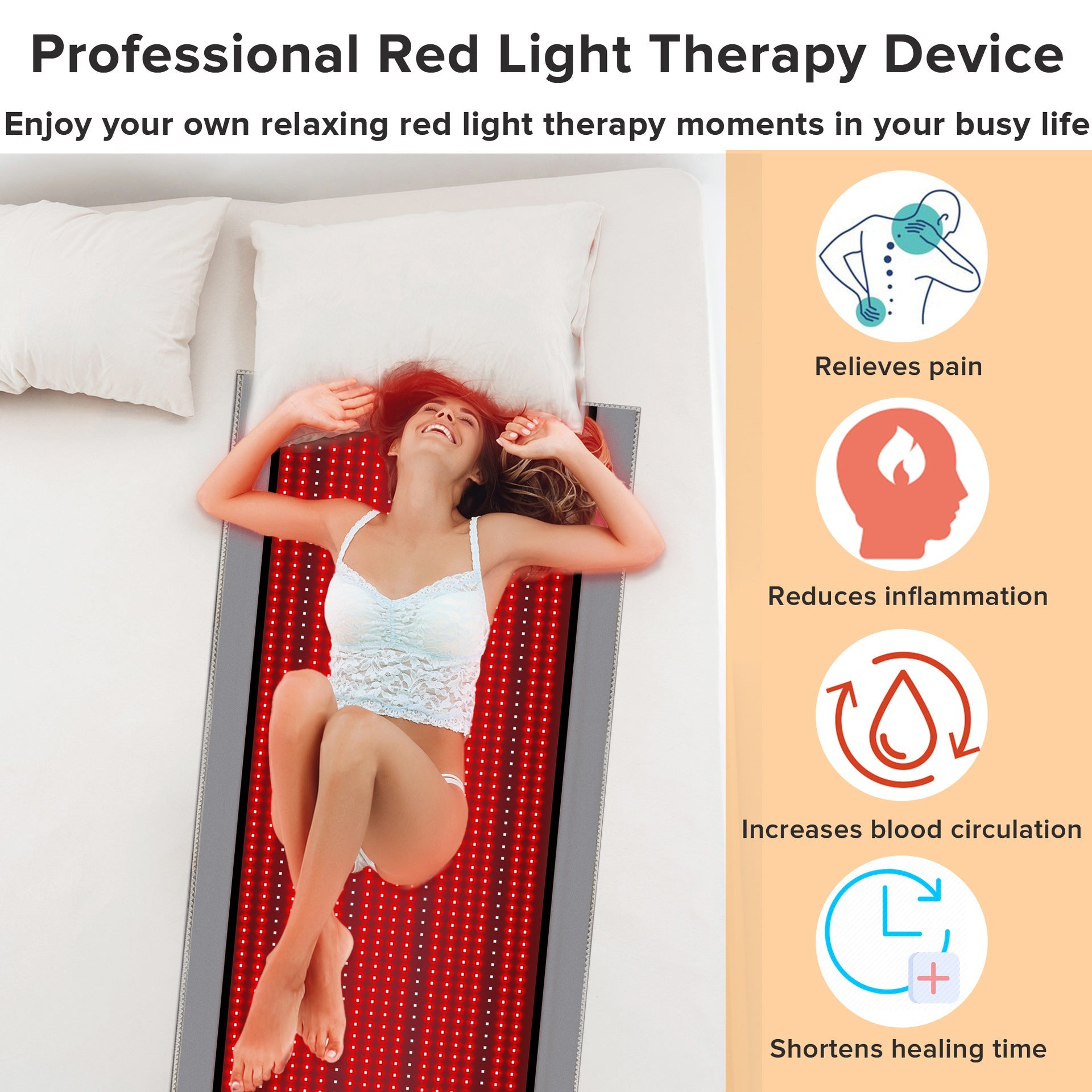 WellNest Full-Body Red & Infrared Therapy Mat