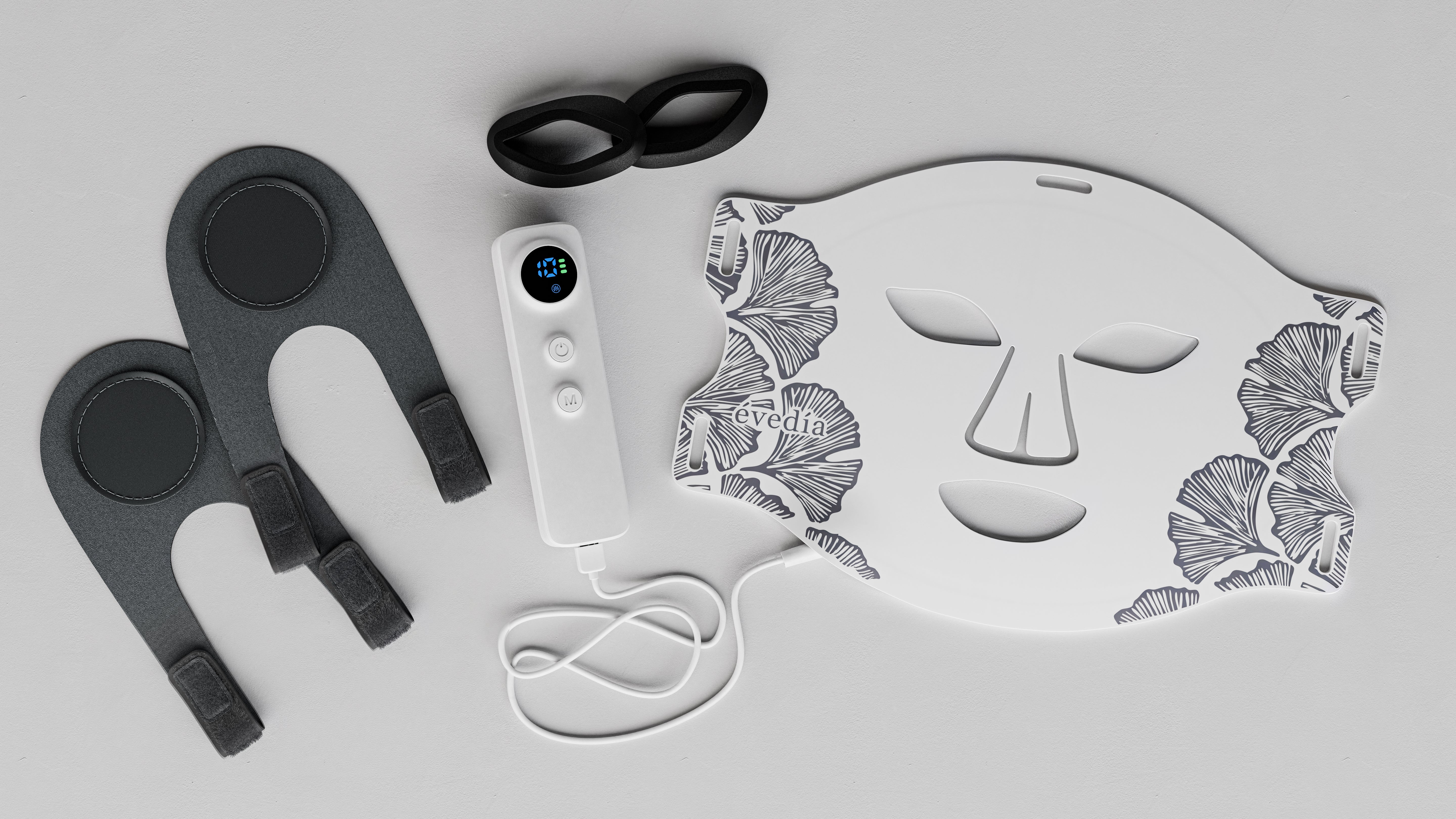 WellNest ÉVEDIA™ ION LED Face Mask – Multi-Wavelength Light Therapy System