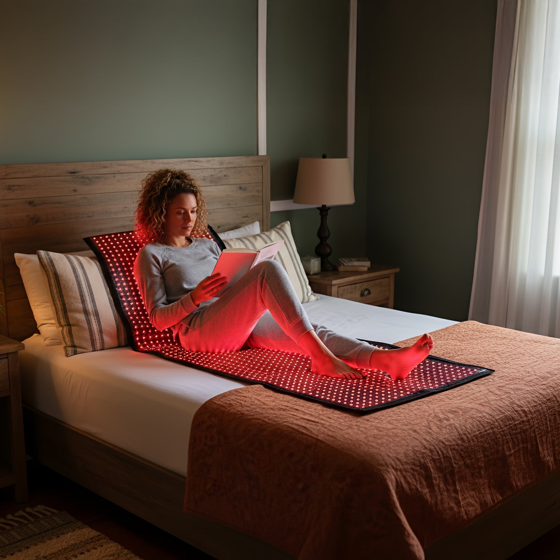 WellNest Full-Body Infrared EnergyLounger Blanket + Travel Case