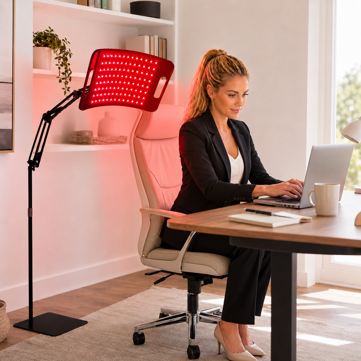 WellNest FullGlow™ Compact Red Light & Near-Infrared Panel System - 12W