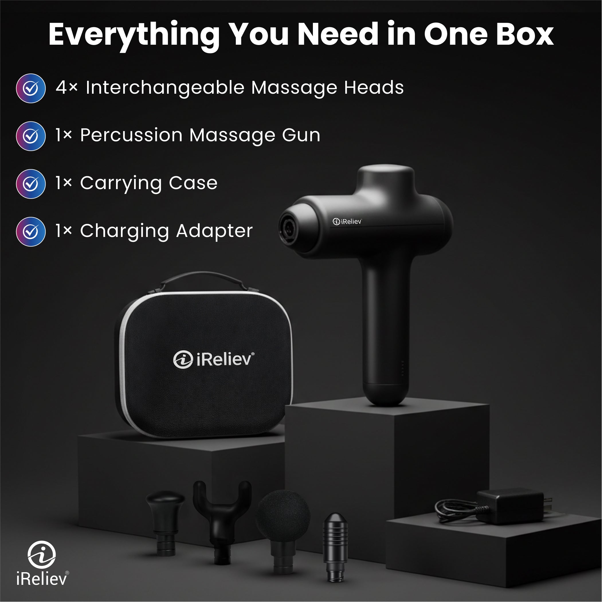 WellNest Percussion Massage Gun – Recovery Series