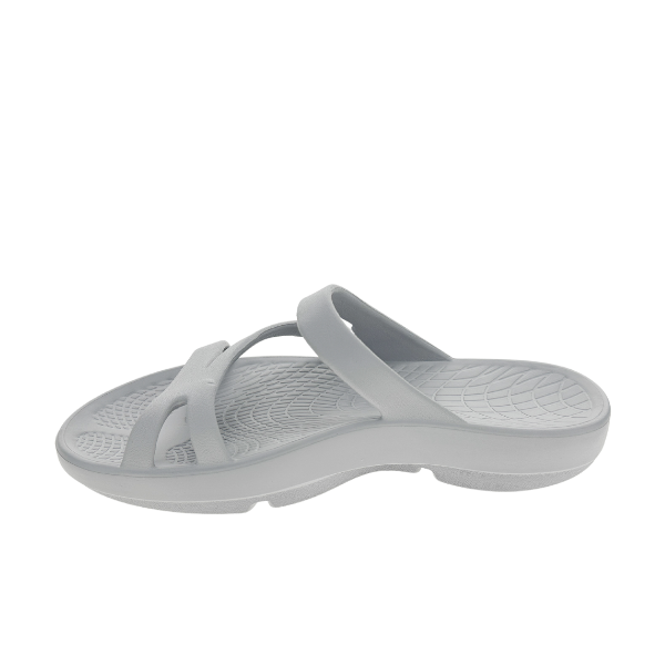 Sovella Active Comfort Sandals Women's Slide Light Grey
