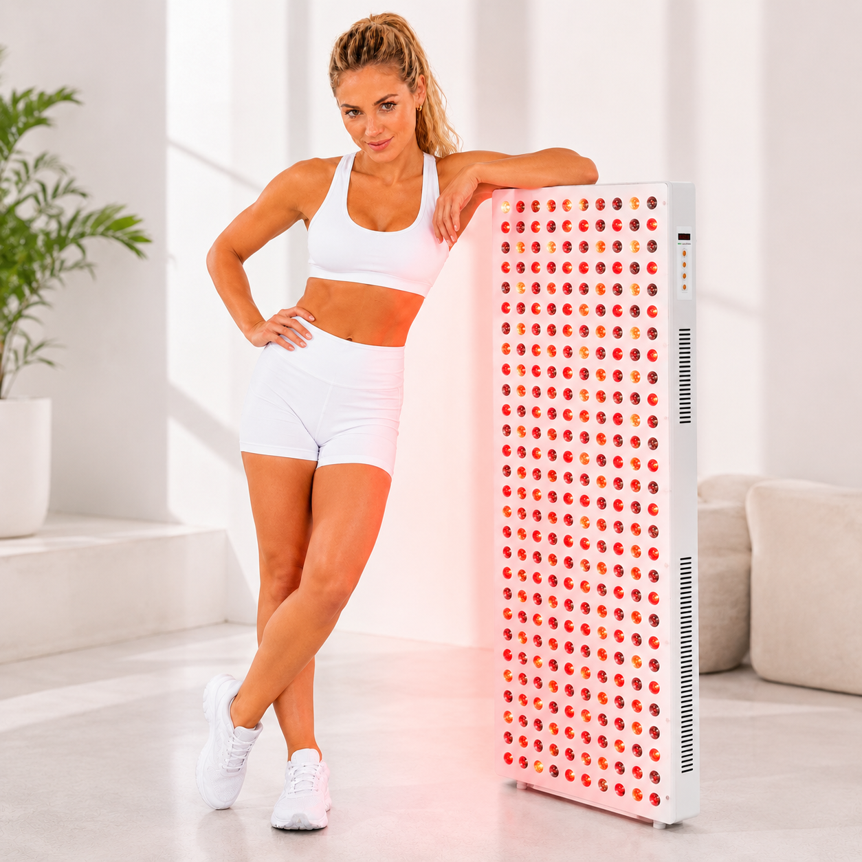 WellNest Full Body Red Light Therapy Panel – Recovery Series - 1500W
