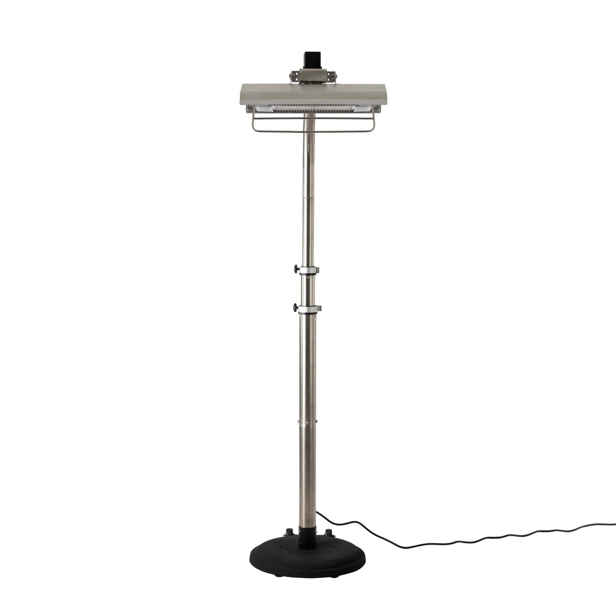 Stainless Steel Telescoping Offset Pole Mounted Infrared Patio Heater