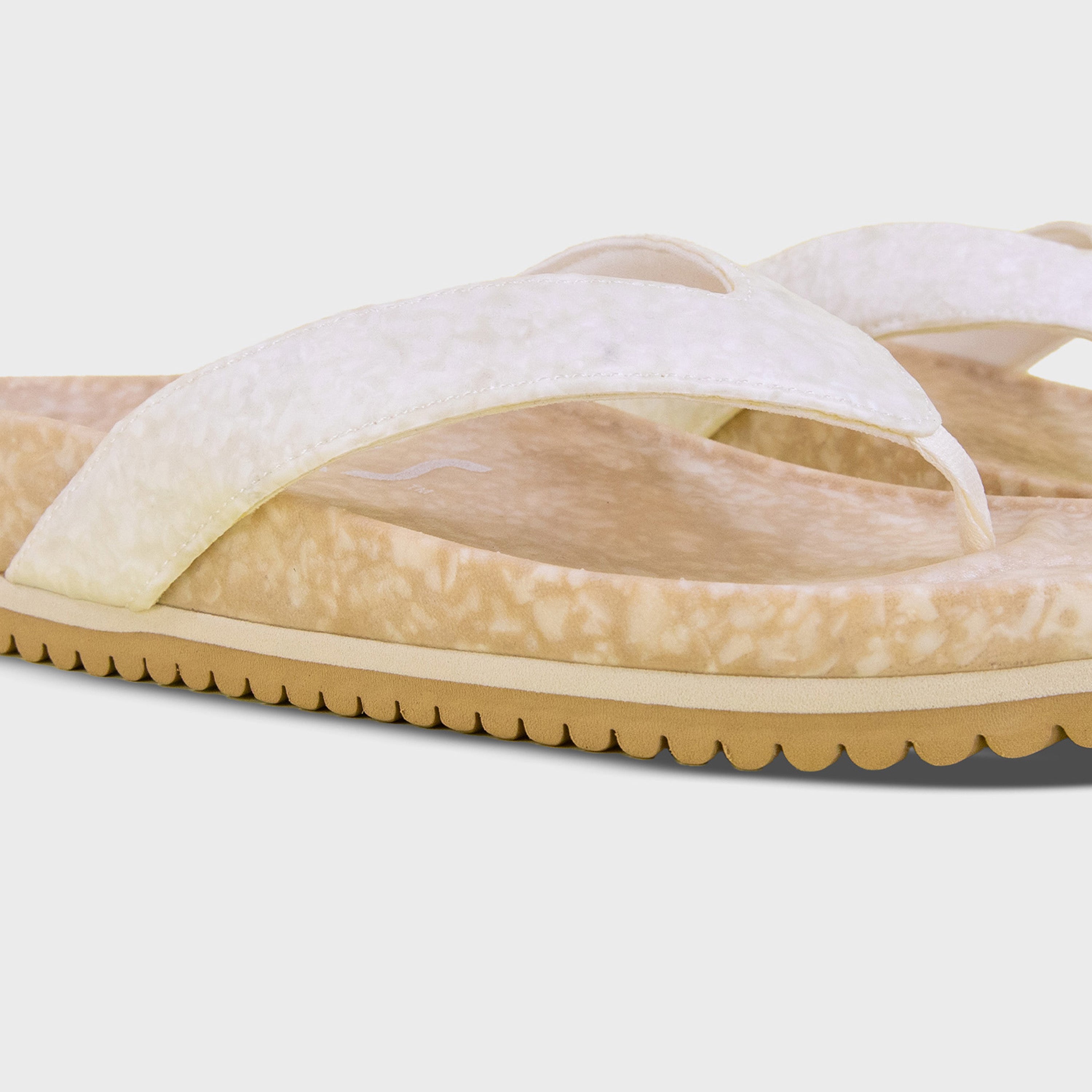 WellNest West Recovery Unisex Flip Flop – Oatmeal