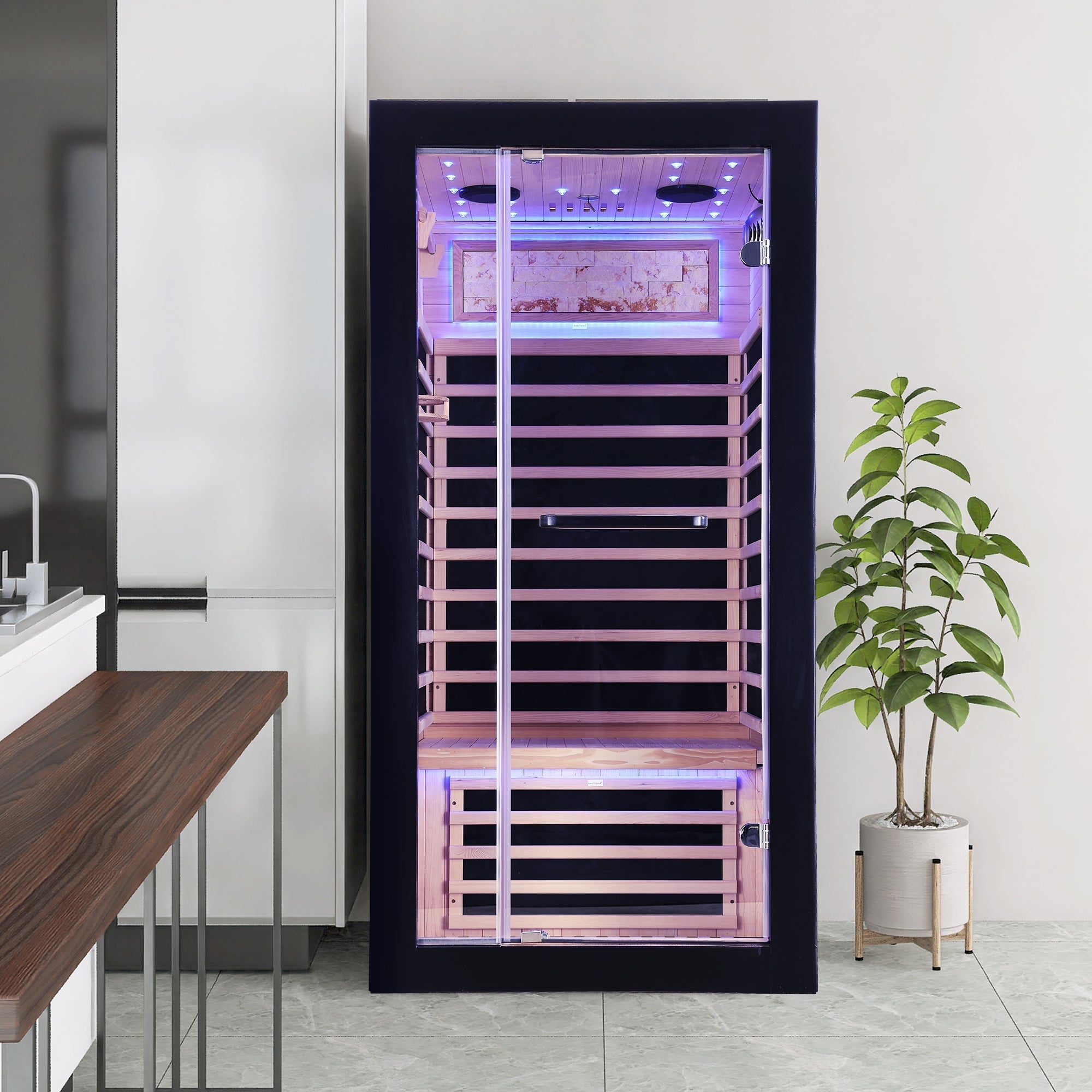 WellNest 1-Person Full Spectrum Infrared Sauna – Compact Series