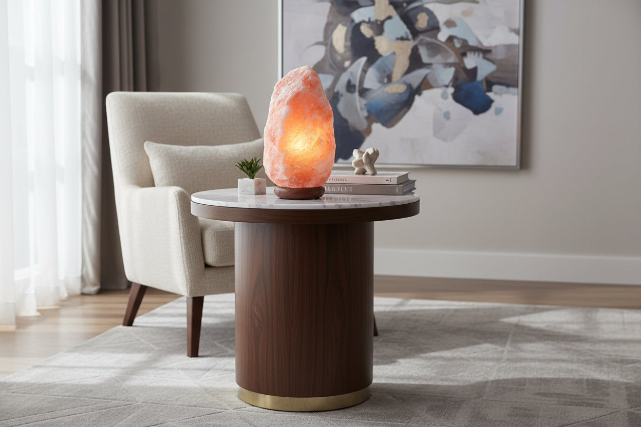 WellNest Black Tai™ Himalayan Glow Lamp - 110-250lbs
