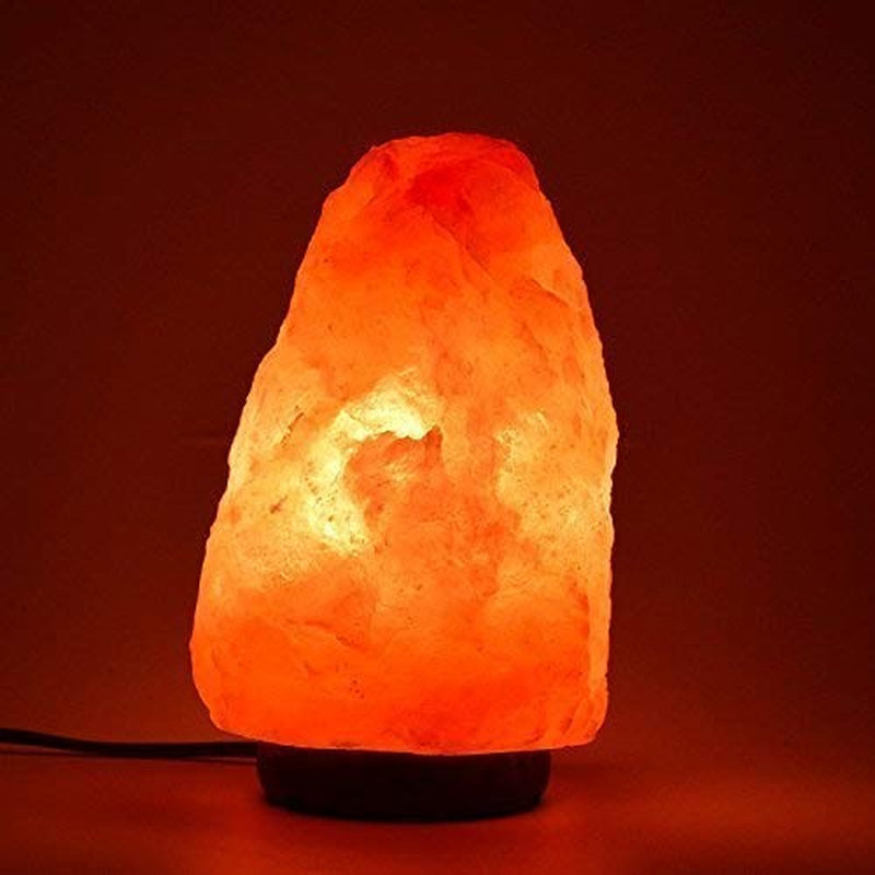 7" Himalayan Salt Lamp with Dimmer Cord - Natural Crystal Rock Night Light
