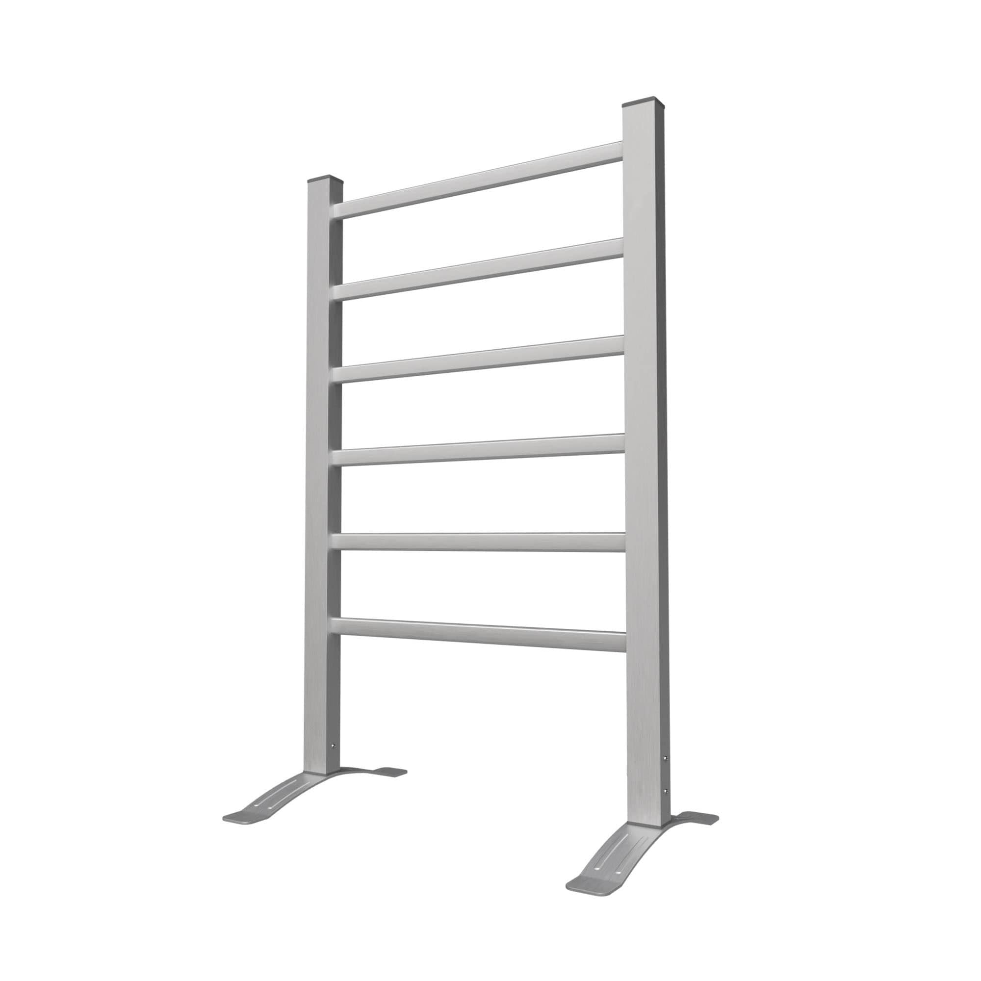 WellNest Heated Towel Rack – 6 Stainless Steel Spa Series
