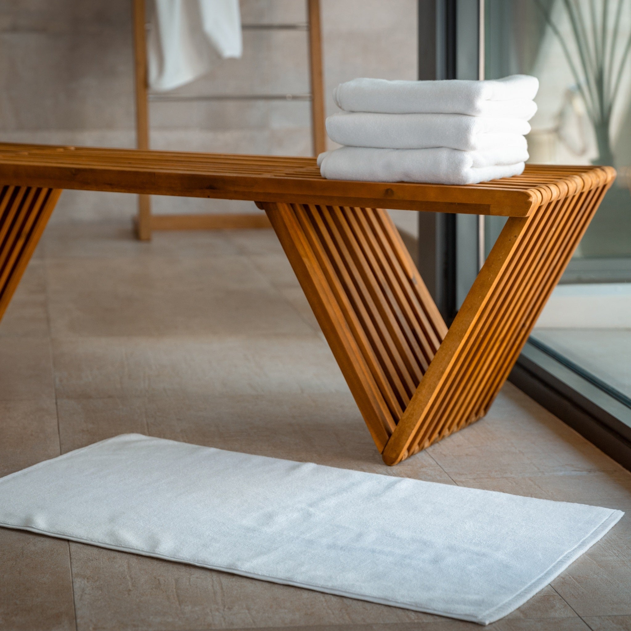 WellNest Organic Bath Mats | GOTS Certified Luxury Cotton