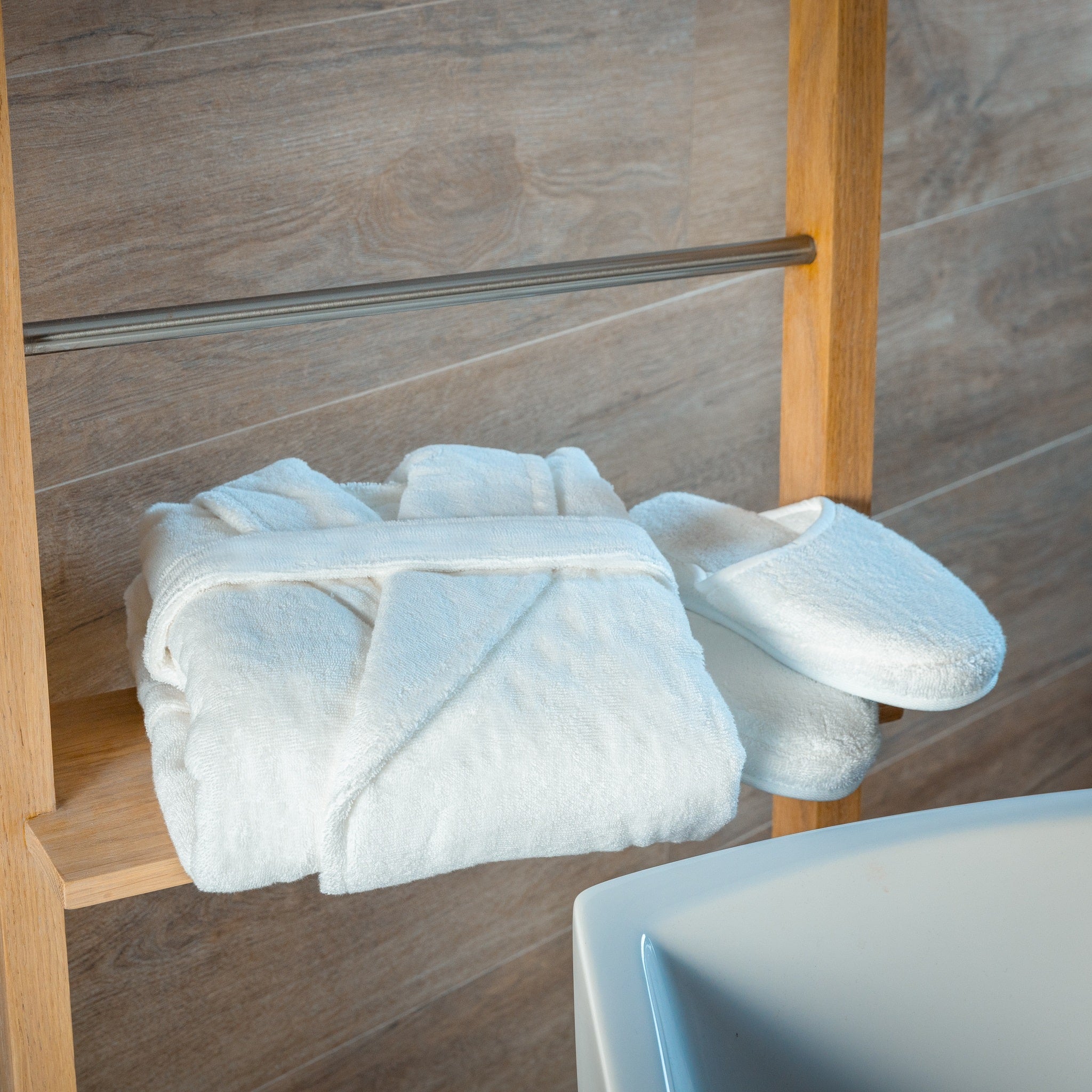 WellNest Organic Bath Robes & Slippers | GOTS Certified Luxury Cotton