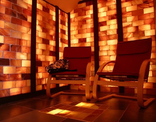 WellNest Himalayan Salt Therapy Room | 8' x 4' Custom Wall Kit