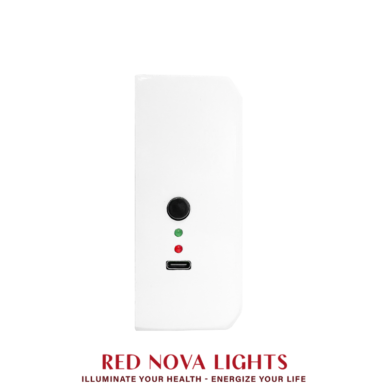 Red Nova Mini 60 Handheld Red Light Therapy Device – Portable 660nm & 850nm LED for Pain Relief & Skin Health