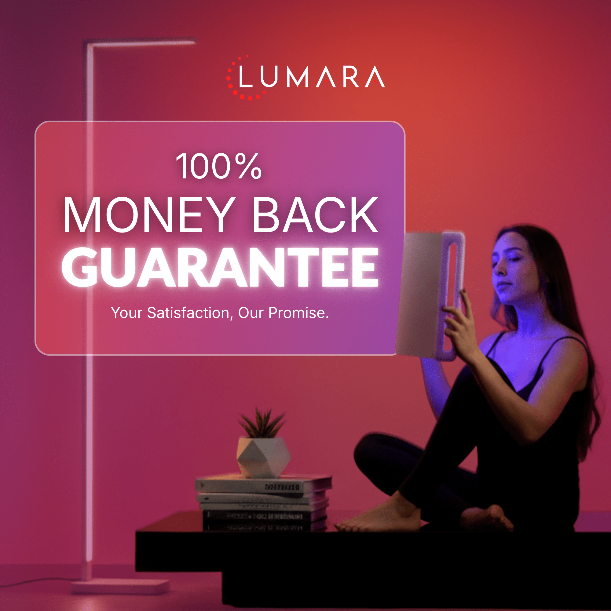 Lumara™ Illuminate 415 LED Light Therapy Panel - Illuminate Blue
