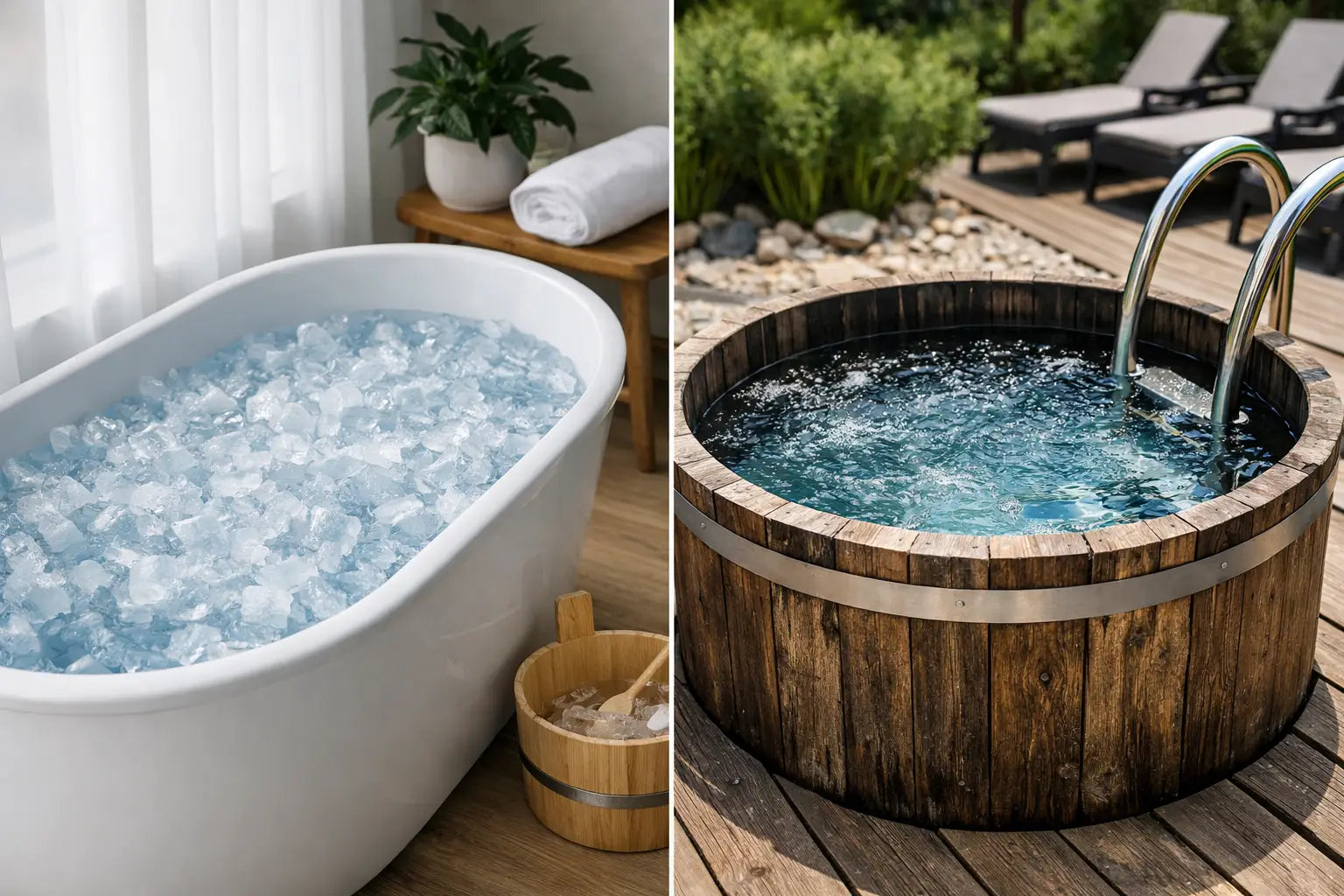 Ice Bath Versus Cold Plunge: Which Fits Home?