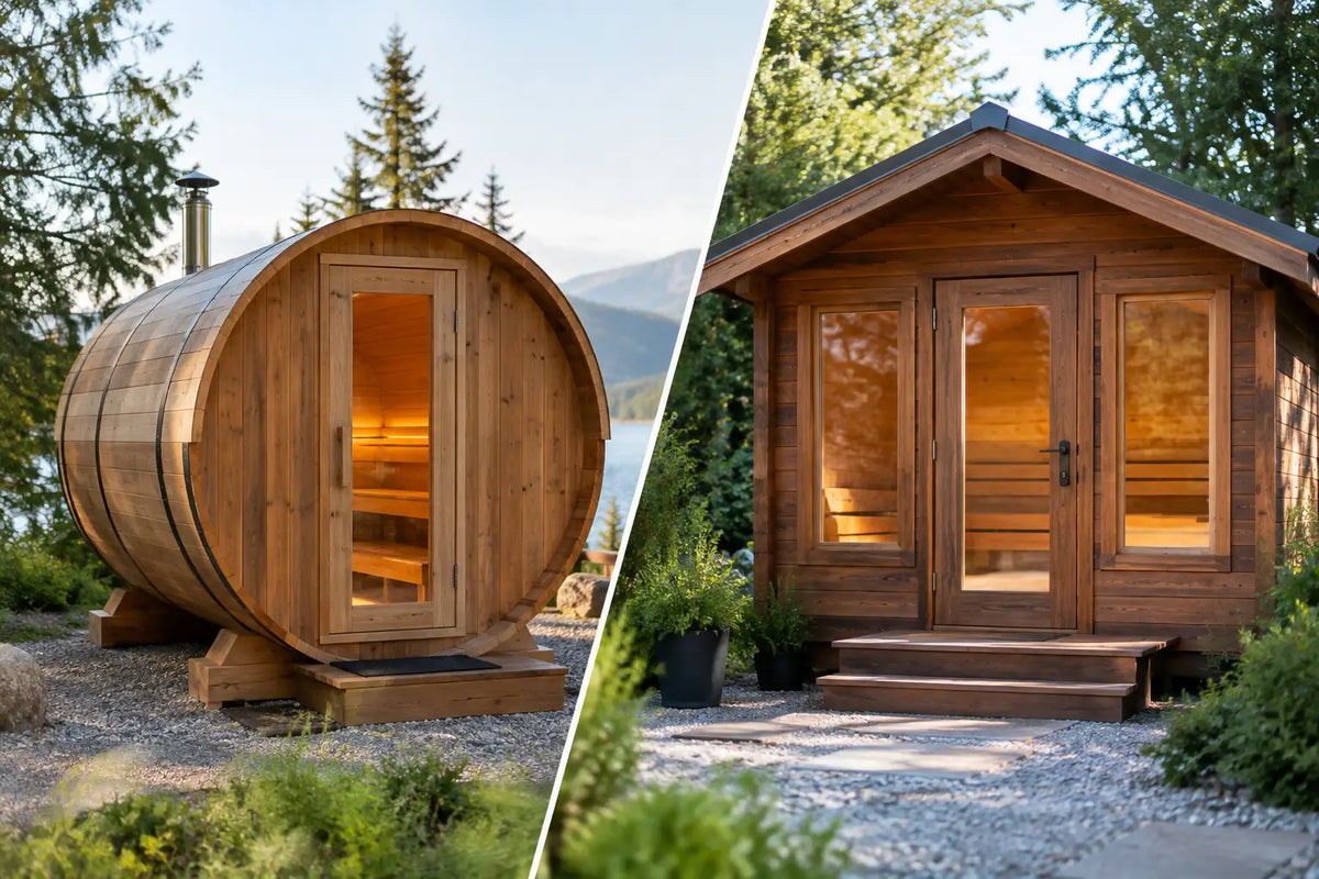 Barrel Sauna vs Cabin for a Restorative Home