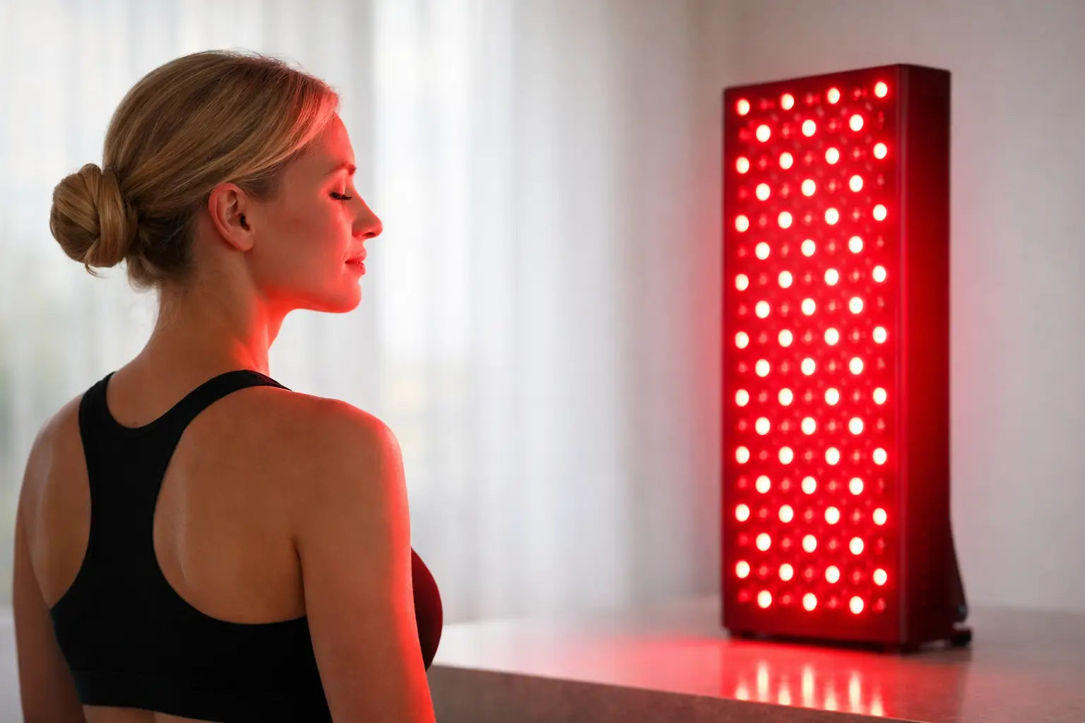 How Far From Red Light Panel Is Best?
