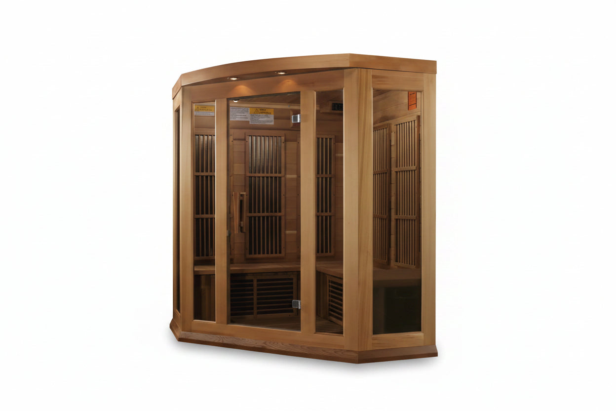 3 - Person FAR Infrared Sauna in Cedar