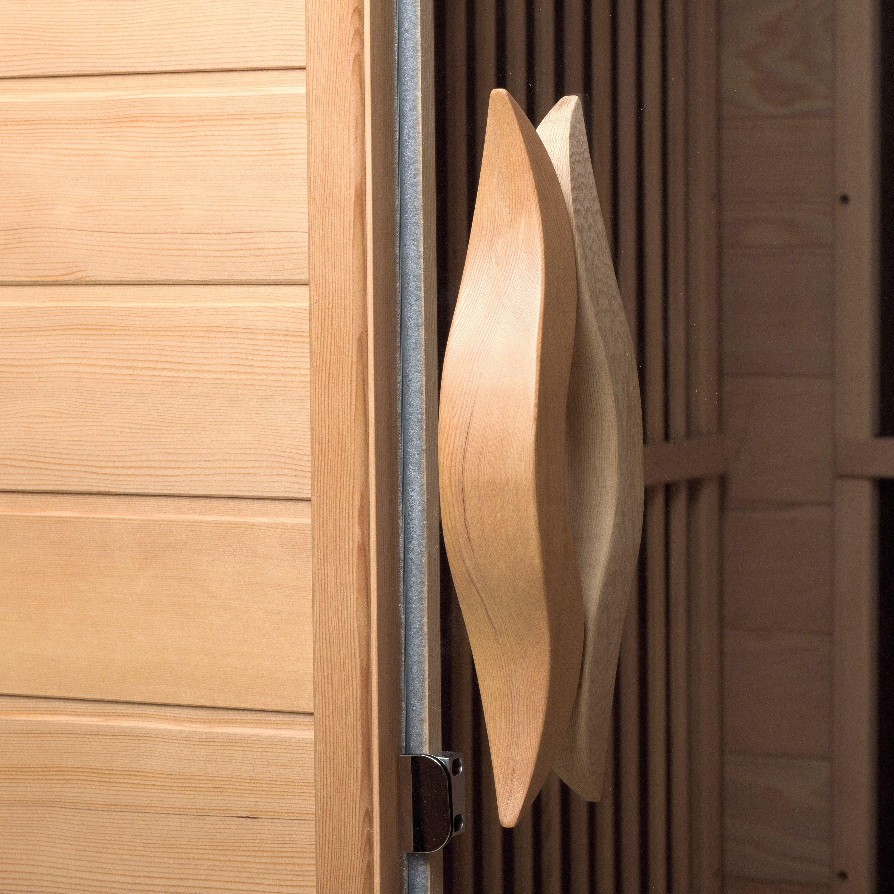 WellNest 2-Person Carbon Infrared Sauna - Canadian Hemlock  (by Durasage)