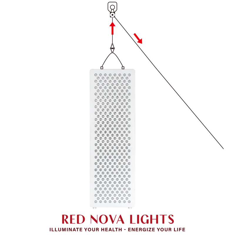 WellNest Red Nova Lights RNL1500™ Digital Red Light Therapy Panel (630–850nm)