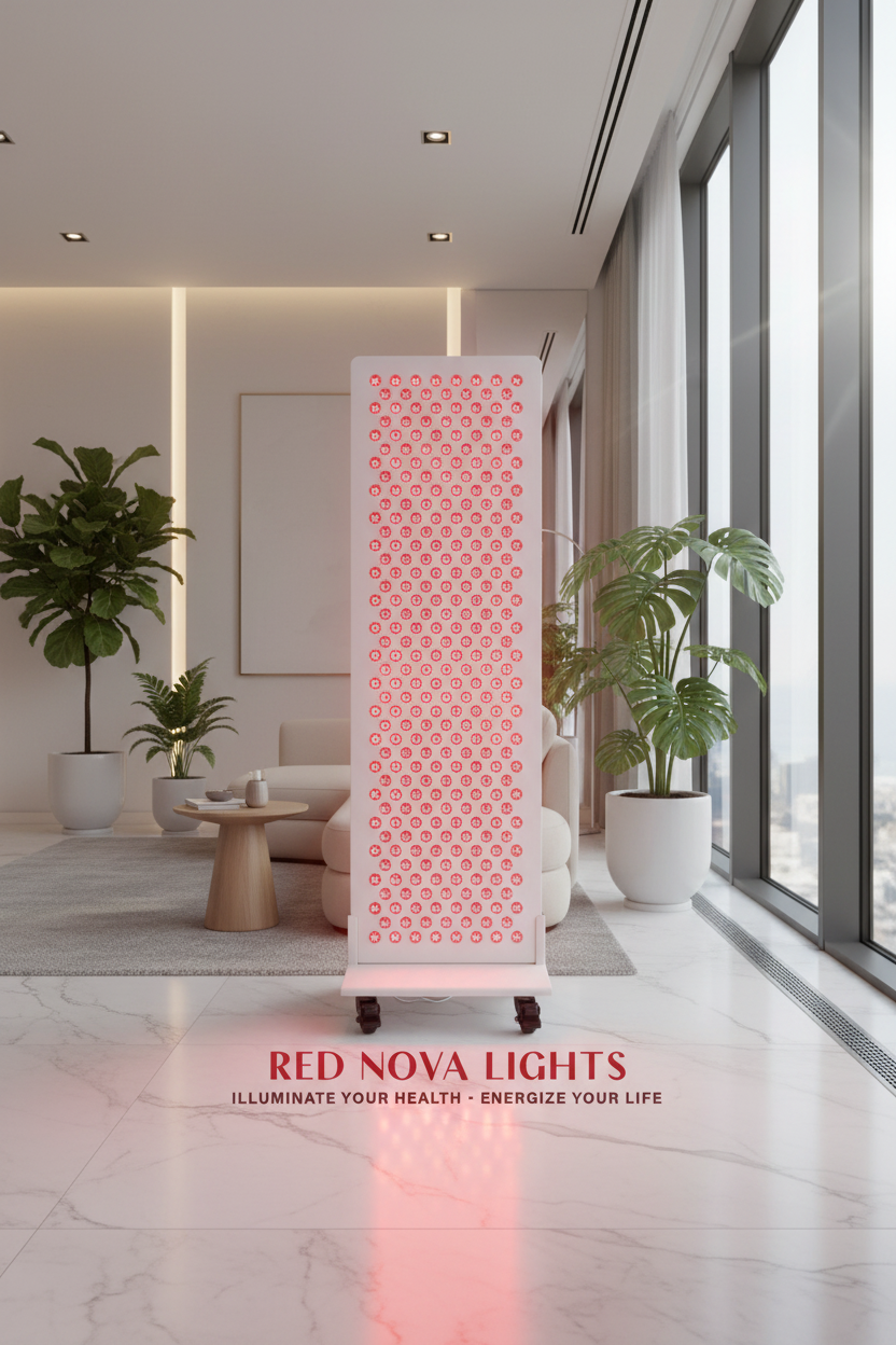 WellNest Red Nova Lights RNL1500™ Digital Red Light Therapy Panel (630–850nm)