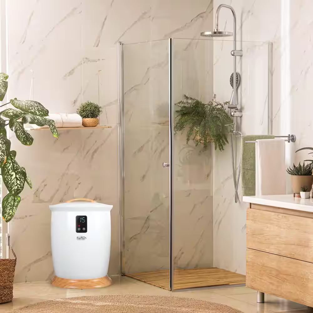 Dual Towel Holder Wall-Mounted Electric Towel Warmer with Auto Shut Off, 4 Timer Settings for Bathroom, Chrome