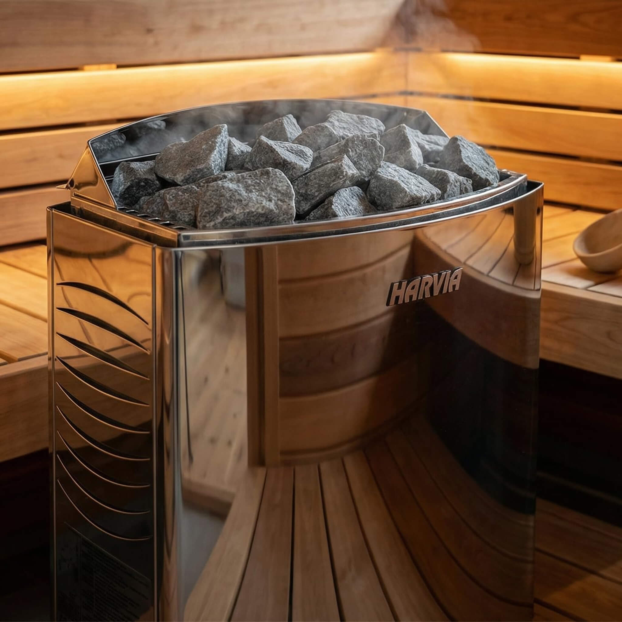 WellNest Rövia Elvaria | 4-Person Indoor Hybrid Sauna – Canadian Red Cedar [Made-To-Order]