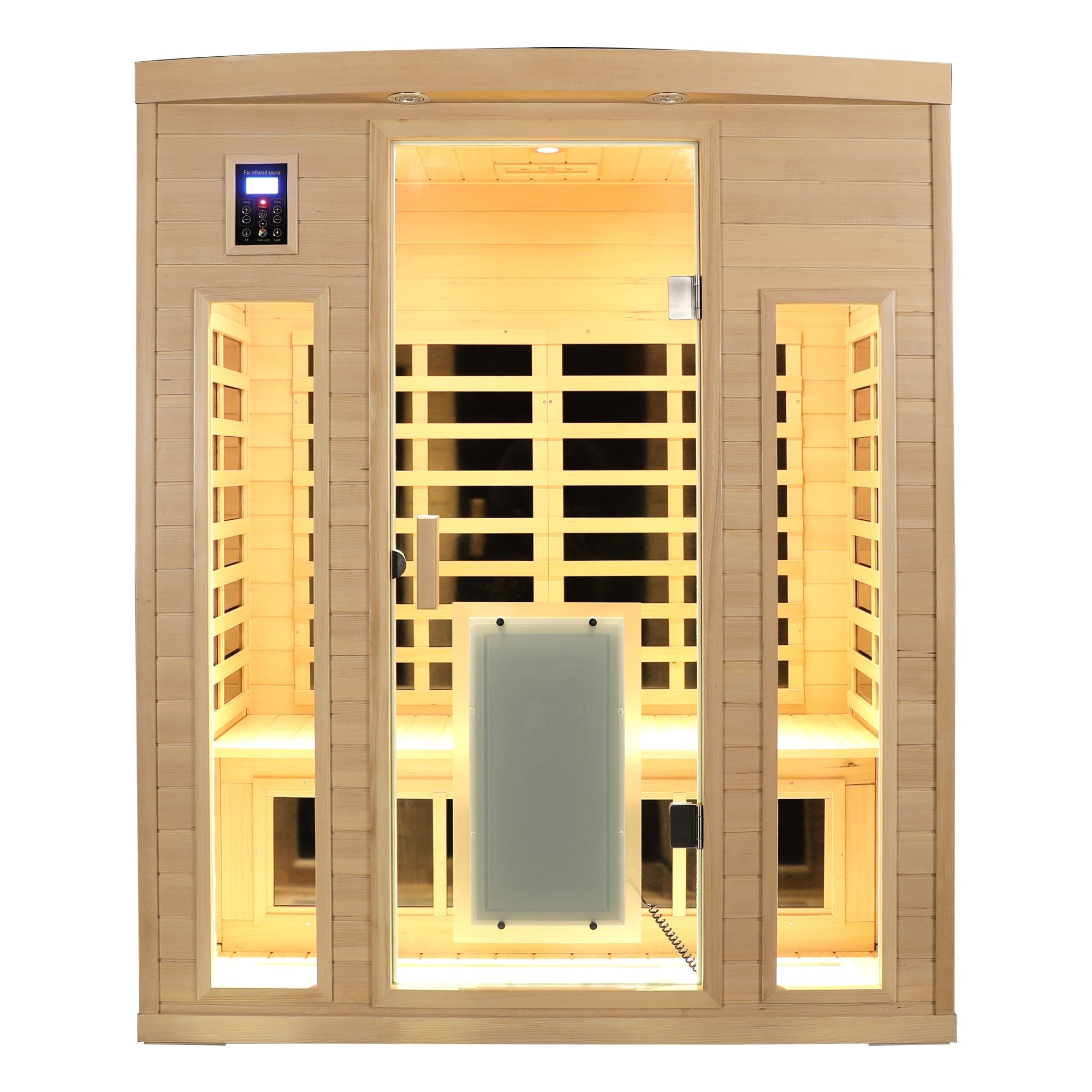 WellNest 3-Person Infrared Sauna – Hemlock Series