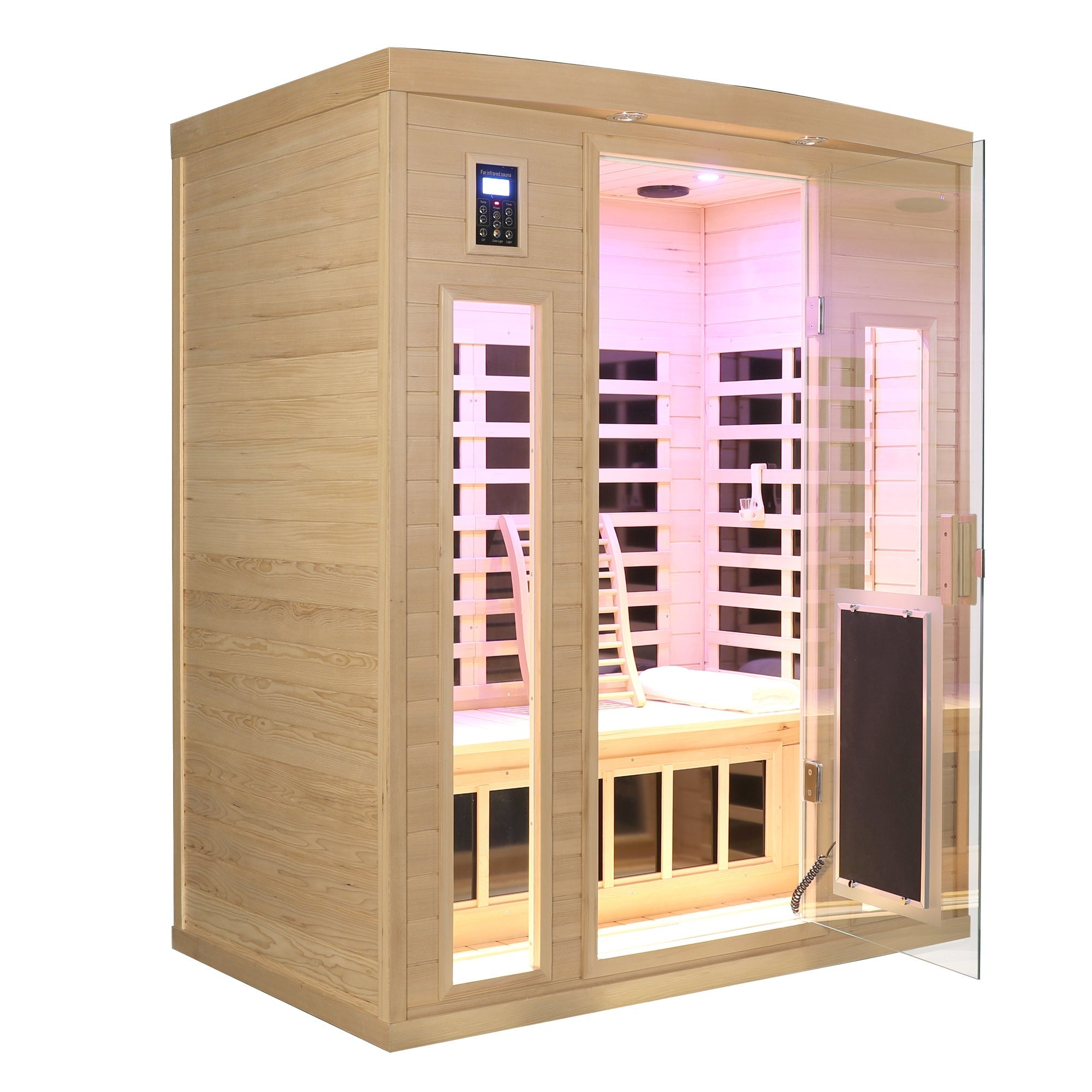 WellNest 3-Person Infrared Sauna – Hemlock Series